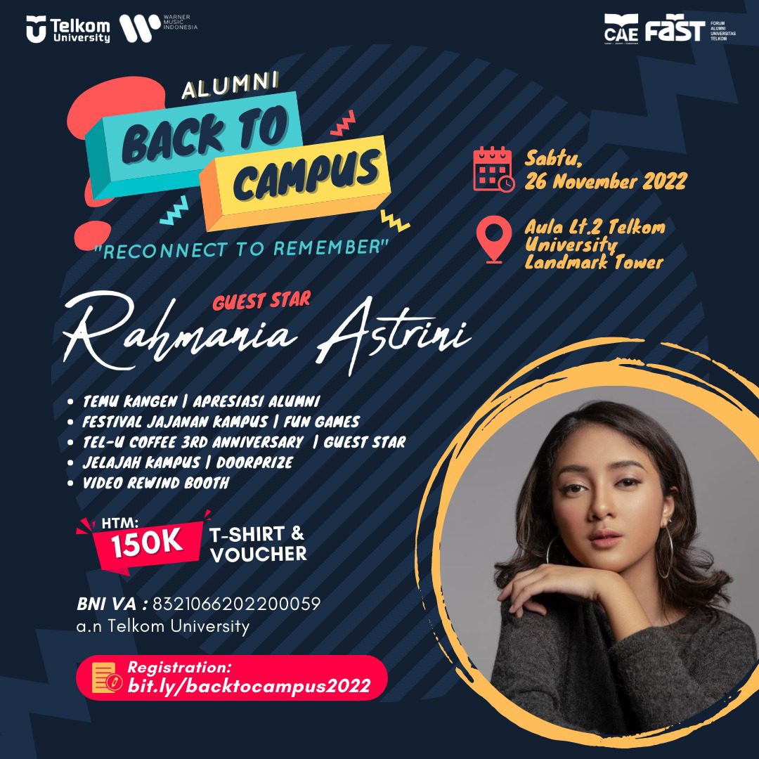 Info Acara Alumni –  Alumni Back to Campus: Reconnect to Remember 2022